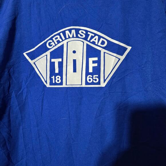 Vintage Adidas‎ Grimstad TIF Track Jacket Blue X1 Athletic Sports Zip 90s Y2k - Picture 5 of 8